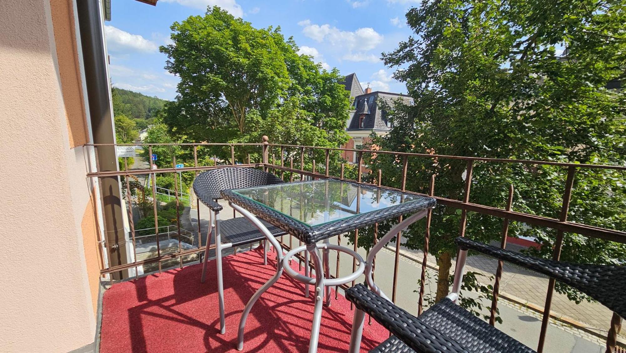 Pension Weisse Rose, Parkplatz, Fruehstueck, Wlan, Zentral Bad Elster Exteriér fotografie