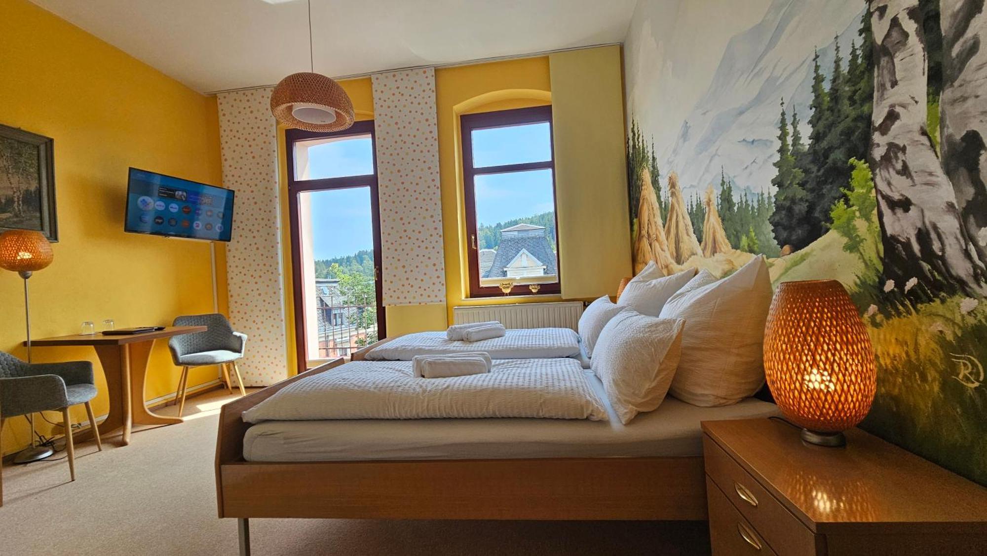 Pension Weisse Rose, Parkplatz, Fruehstueck, Wlan, Zentral Bad Elster Exteriér fotografie
